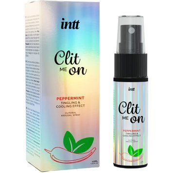 Intt Clit Me On Peppermint Cooling Effect 12ml Clitoral Arousal Spray