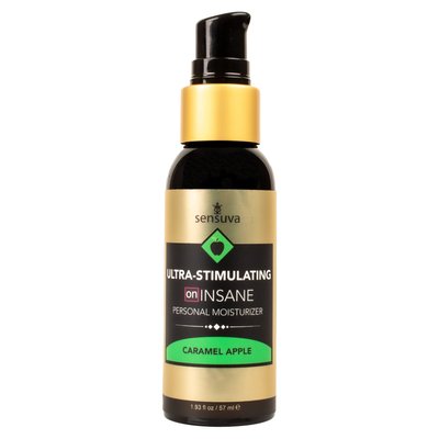 Exciting hybrid-based lubricant Sensuva Ultra-Stimulating On Insane Caramel Apple (57 ml)