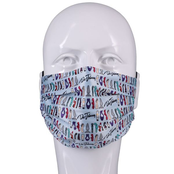 Гигиеническая маска Doc Johnson DJ Reversible and Adjustable face mask SO6071 фото