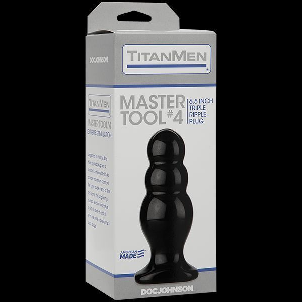 Анальный стимулятор Doc Johnson Titanmen Tools &ndash; Master, диаметр 6,6 см SO2808 фото
