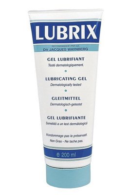 Water-based lubricant Lubrix (200 ml) without parabens