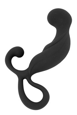 Prostate massager MAI Attraction Toys №80 Black, length 13.4 cm, diameter 3.2 cm