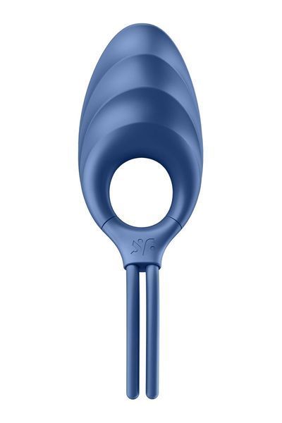 Ерекційне віброкільце-ласо Satisfyer Swordsman Blue, міцна фіксація, 10 режимів, потужний мотор SO6281 фото