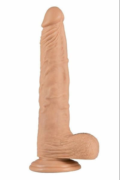 Alive Long John Suction Cup Dildo, diameter 4 cm, PVC, conical