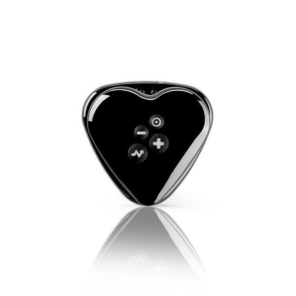 Mystim Heart's Desire Black Edition Electro-Stimulation Clitoral Vibrator