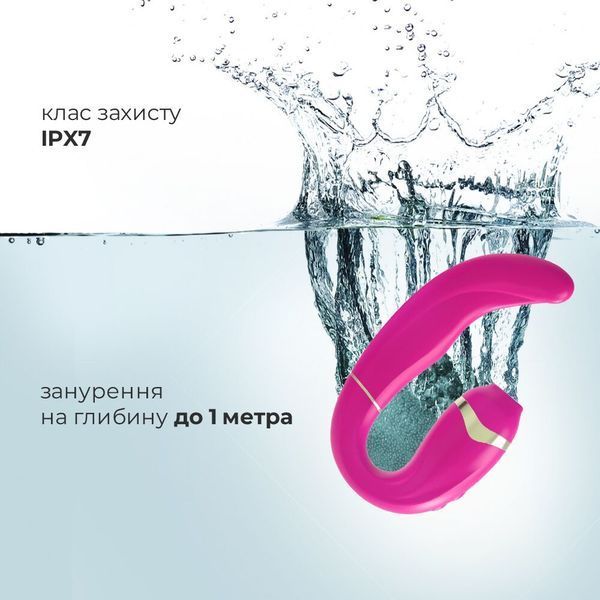 Adrien Lastic My G (Pink) Pulsator with Vacuum Clitoral Stimulation