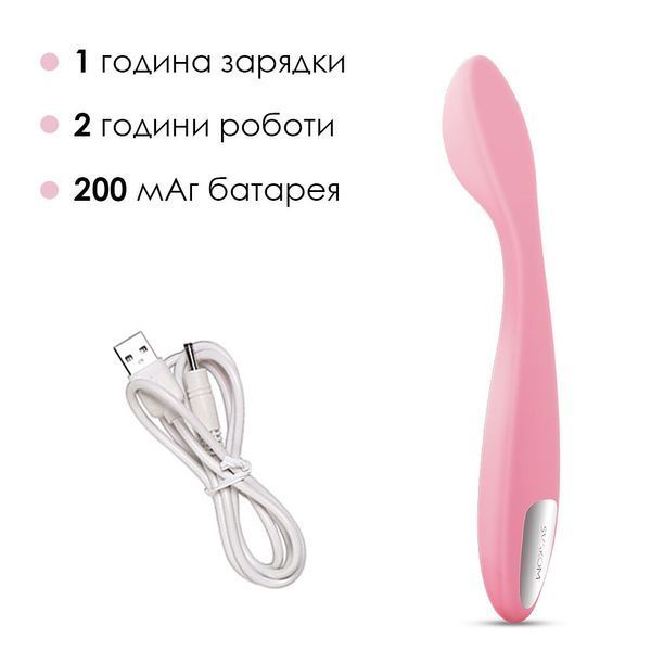 Svakom Keri Pale Pink Clitoris and G-Spot Stimulator