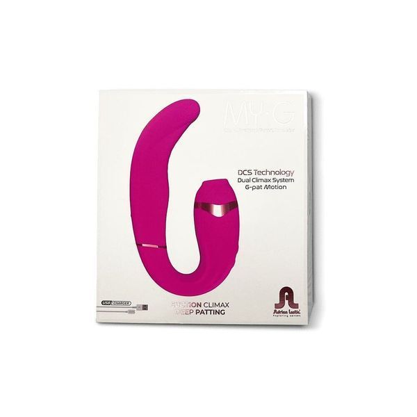 Adrien Lastic My G (Pink) Pulsator with Vacuum Clitoral Stimulation