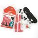 Набор для страпона Doc Johnson Vac-U-Lock Crystal Jellies Set, диаметр 3,8см, 2&times;4,5см, 5,1см SO1989 фото 6