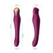 Zalo King Velvet Purple Smart Pulsator Vibrator with Swarovski Crystal