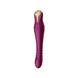 Zalo King Velvet Purple Smart Pulsator Vibrator with Swarovski Crystal