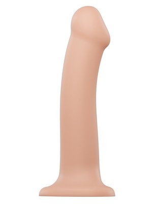 Attachment for strap-on Strap-On-Me Dual Density Dildo Flesh L, diameter 3.7cm, dual-layered, flexible