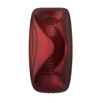 Мастурбатор з вібрацією Manwan SUB.ONE Velvet Red SX1379 фото