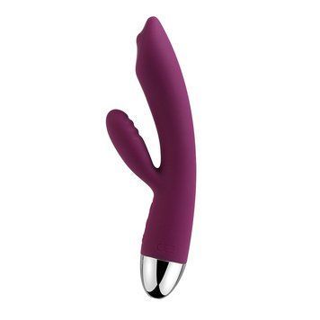Svakom Trysta Violet Rabbit Vibrator with Pearl G-Spot Stimulation, Фиолетовый