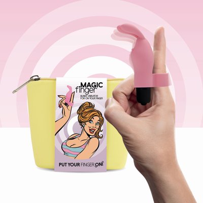 Finger vibrator FeelzToys Magic Finger Vibrator Pink