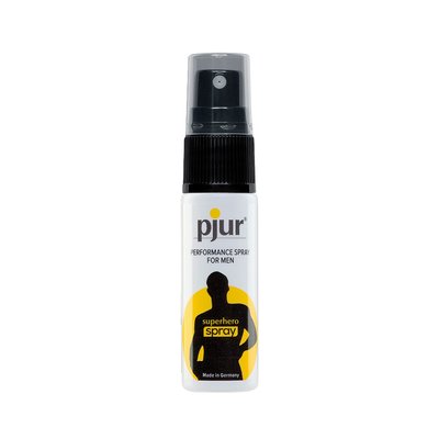 Delay spray pjur Superhero Spray 20 ml, absorbed into the skin, natural ingredients