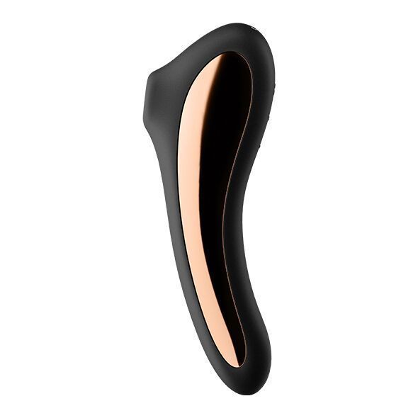 Satisfyer Dual Kiss Black Vibrating Vacuum Stimulator