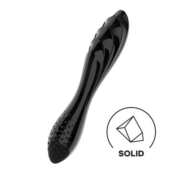 Glass Dildo, Satisfyer Dazzling Crystal 1 (Black)