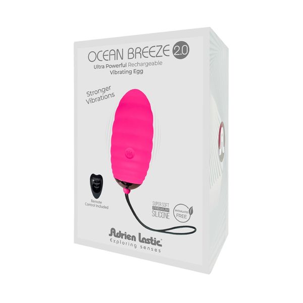 Виброяйце Adrien Lastic Ocean Breeze 2.0 Pink SO7028 фото