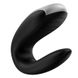 Smart vibrator for couples Satisfyer Double Fun (Black) with remote control