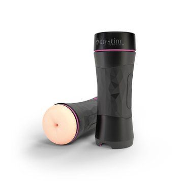 Mystim O(h) PUSH ME Anus Masturbator, Squeezable and Vacuum Adjustable