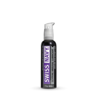 Swiss Navy Sensual Arousal Gel Water-Based Silicone Arousal Lubricant 59 ml