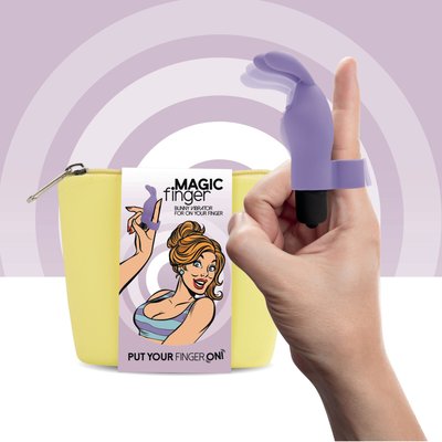 Finger vibrator FeelzToys Magic Finger Vibrator Purple