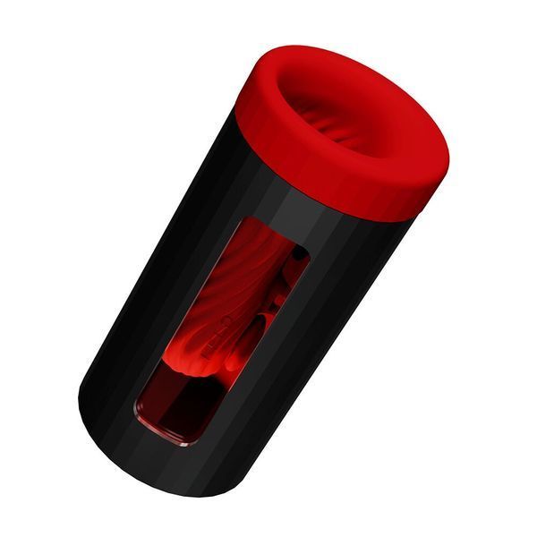 Смарт-мастурбатор LELO F1S V3 XL Red, збільшений, 2 мотори, 8 режимів, стимуляція звуковими хвилями SX0705 фото