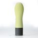 Vibrator IROHA ZEN Matcha with delicate ribbed surface