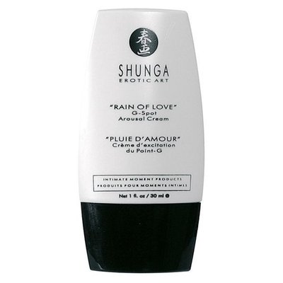 Shunga RAIN OF LOVE G-spot stimulation cream (30ml), warming, cumulative effect