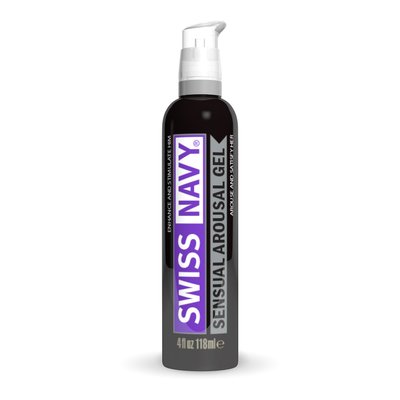 Swiss Navy Sensual Arousal Gel Water-Based Silicone Arousal Lubricant 118 ml