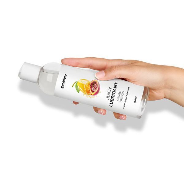 Лубрикант на водній основі Satisfyer Juicy Lubricant Mango & Passion water based 300 мл SX2726 фото