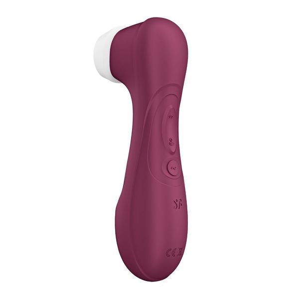Вакуумный клиторальный стимулятор Satisfyer Pro 2 Generation 3 with Liquid Air Connect App Wine Red SO7774 фото