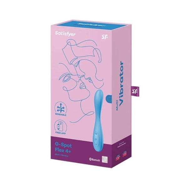 Универсальный смарт-вибратор Satisfyer G-Spot Flex 4, гибкий ствол с фиксацией положения SO6724 фото
