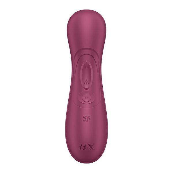 Вакуумный клиторальный стимулятор Satisfyer Pro 2 Generation 3 with Liquid Air Connect App Wine Red SO7774 фото