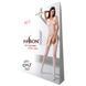 Bodystocking with imitation stockings and an openwork insert, Passion BS072 white