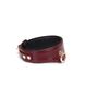 Liebe Seele Wine Red Curved Collar with Leash