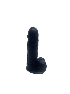 Craft soap-penis with suction cup Pure Bliss Black size S natural