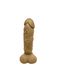 Craft soap-dildo with suction cup Pure Pleasure Brown size L, natural