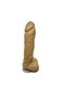 Craft soap-dildo with suction cup Pure Pleasure Brown size L, natural