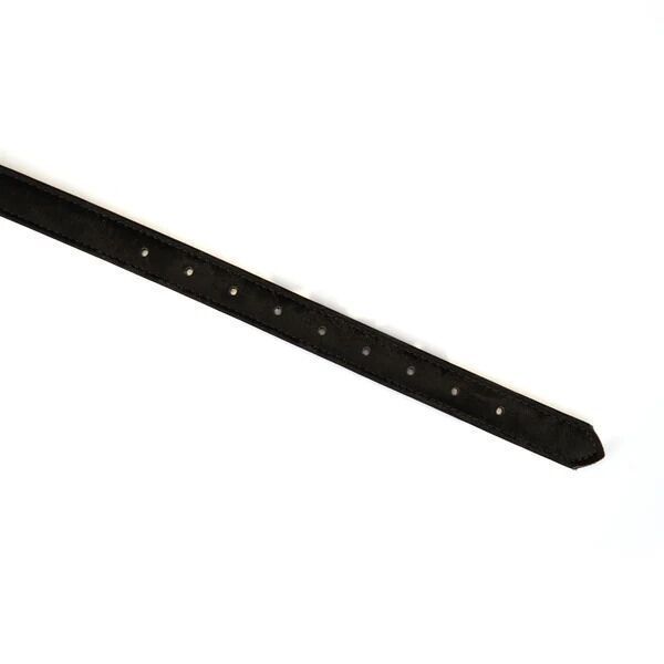 Liebe Seele Boudoir Amor Blindfold Black Eye Mask, Close Fit, Velvet Finish