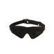Liebe Seele Boudoir Amor Blindfold Black Eye Mask, Close Fit, Velvet Finish