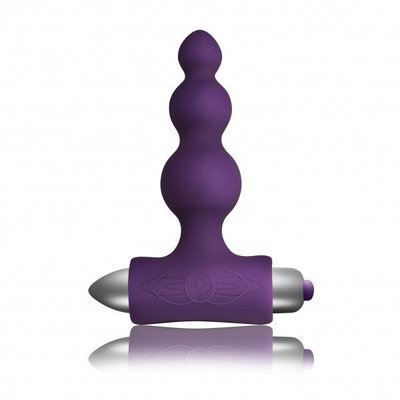 Rocks Off Petite Sensations — Bubbles Purple Anal Vibrator