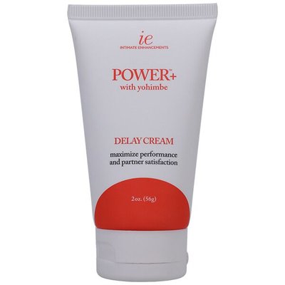 Powerful delay cream Doc Johnson Power+with Yohimbe Delay Cream For Men, Yohimbe extract, 56 g