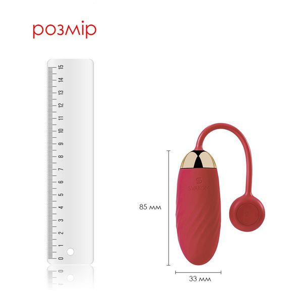 Egg vibrator Svakom Ella Red