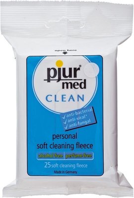 Moist wipes pjur MED Clean 25 pieces