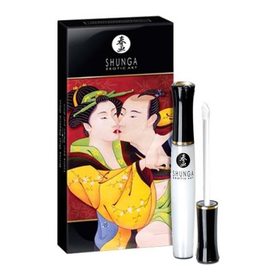 Shunga LIPGLOSS Sparkling Strawberry Wine lip gloss (10ml), tingling effect