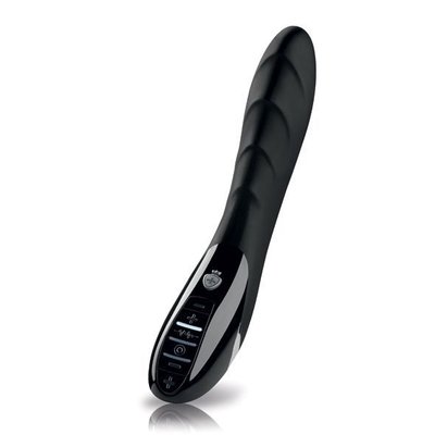 Mystim Sizzling Simon eStim Black Vibrator with electrostimulation, myostimulator