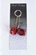 Handcuffs Keychain with Buckle, Red, Фиолетовый