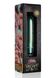 Rocks Off RO-90mm Touch of Velvet Aqua Lily matte bullet vibrator, 10 functions, battery-operated